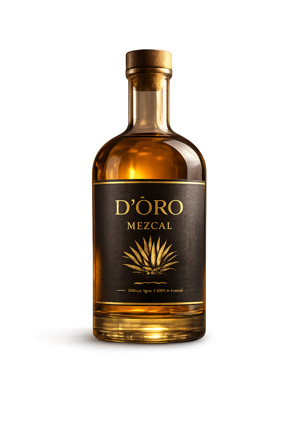 D'Oro Mezcal bottle